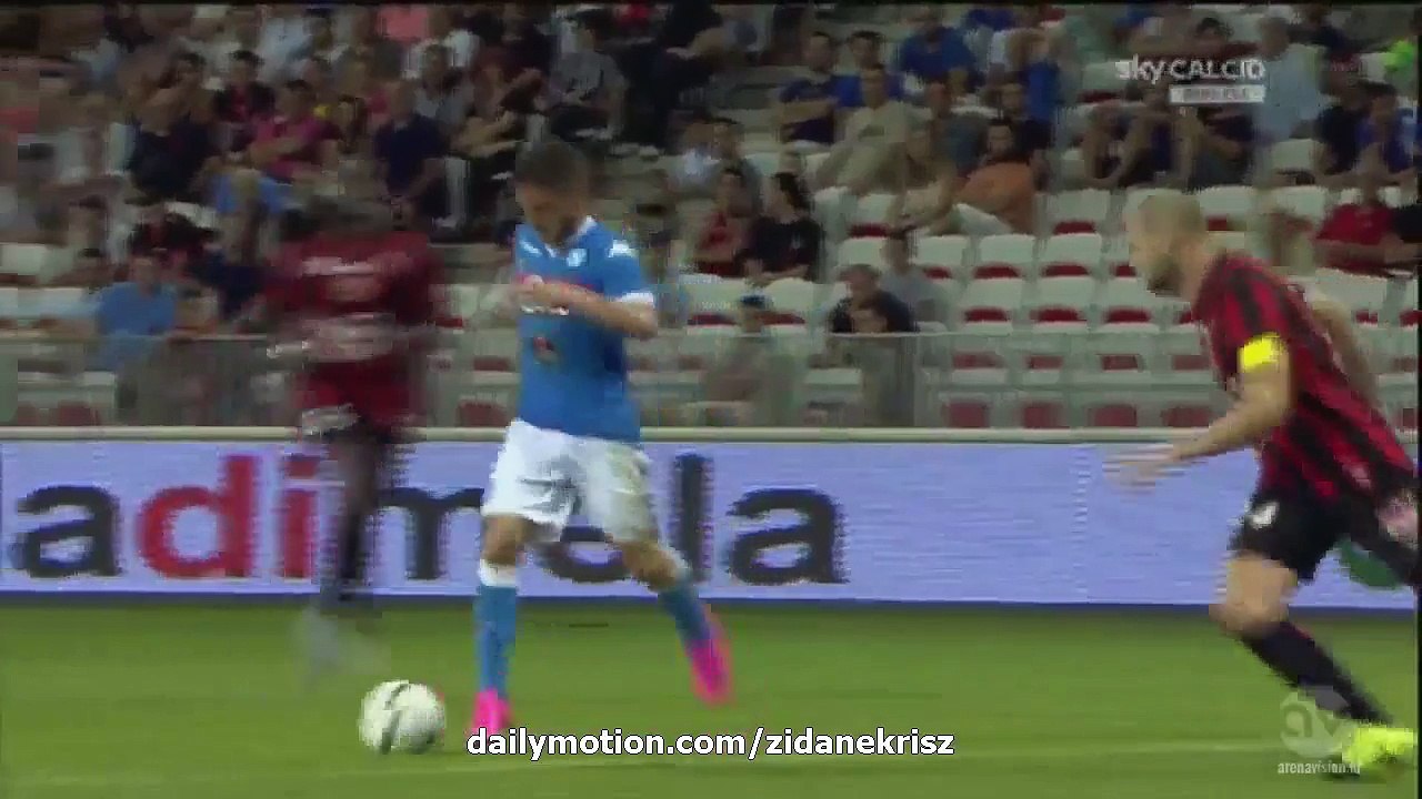 All Goals and Highlights HD | OGC Nice 3-2 Napoli - Friendly 02.08.2015