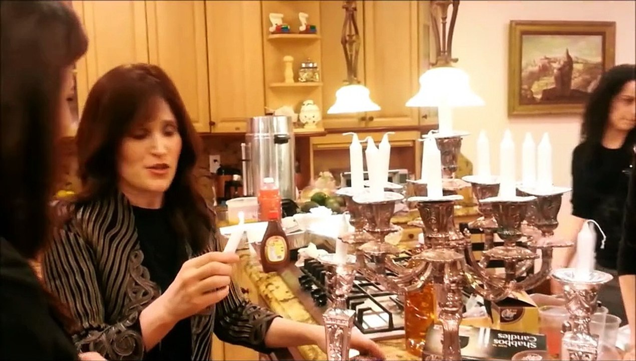 Jewish Women Lighting Shabbat Candles - A K A Pella  (Diamonds cover)