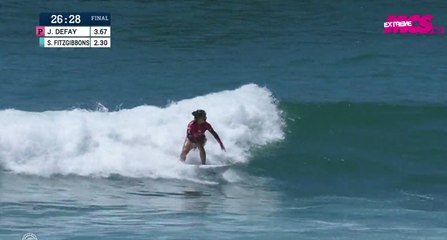 [WORLD SURF LEAGUE] Johanne Defay s'impose pour la 1ère fois sur le circuit pro !