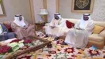 محمد بن راشد يستقبل أمين عام مجلس التعاون الخليجي