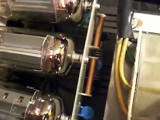 ZETAGI  BV-603, 27 Mhz - TUBE RF AMPLIFIER REPAIR - POWER TEST.