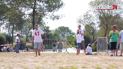 Ils sont champions du monde...du lancer de tong !