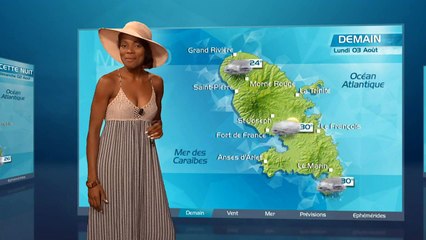 Le Bulletin Météo du Dimanche 02 Août 2015