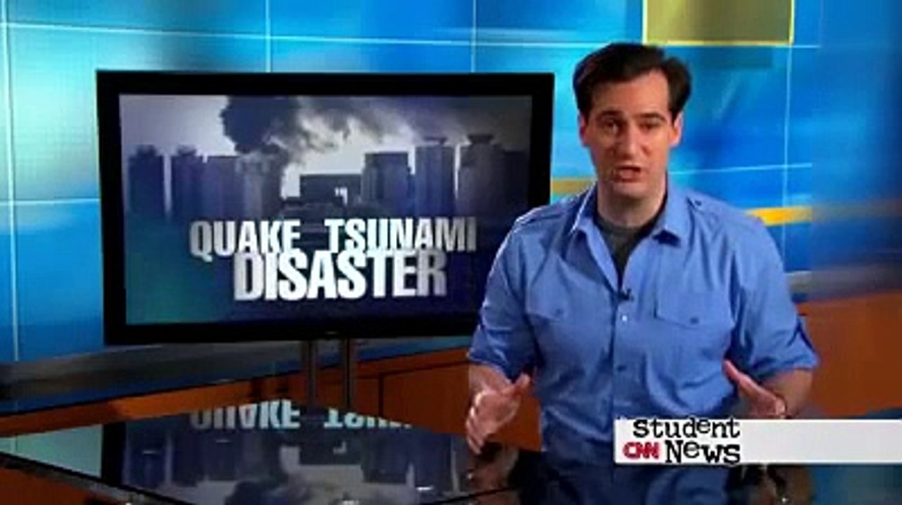 Japan Earthquake and Tsunami, by CNN Student News special edition