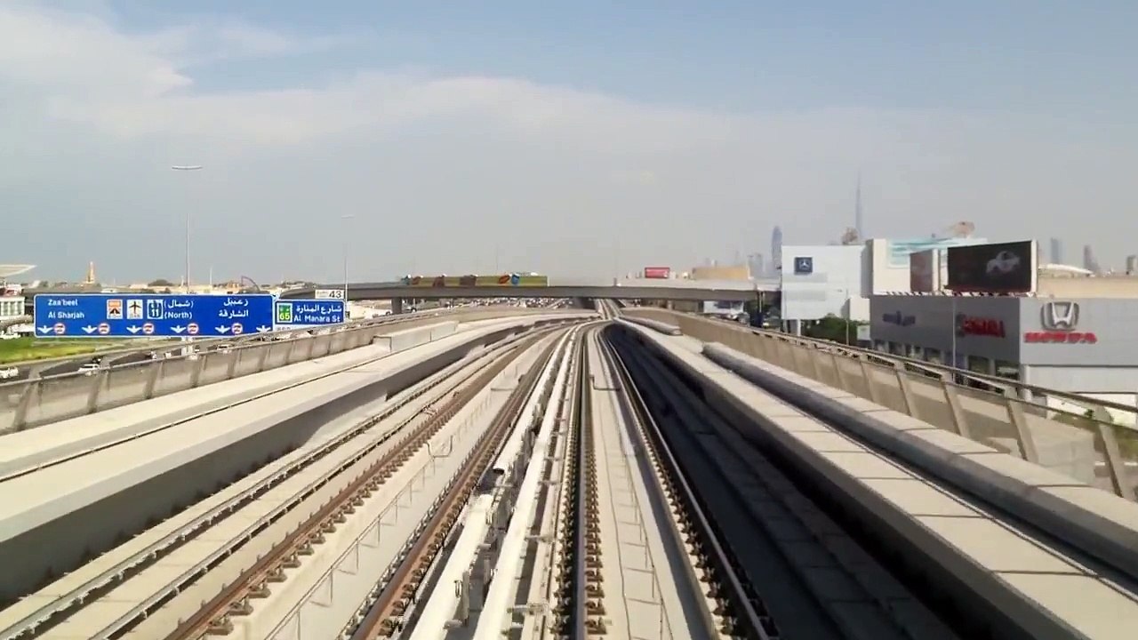 Dubai Metro Train