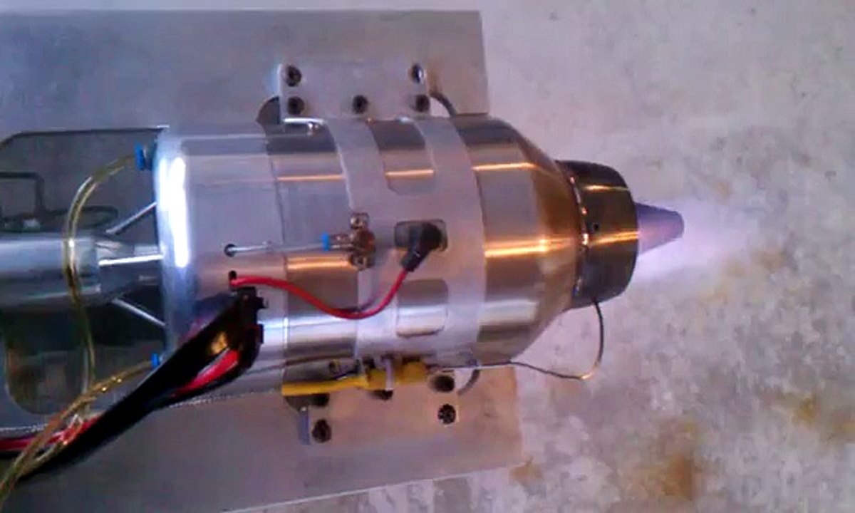 Micro turbine after burner demo