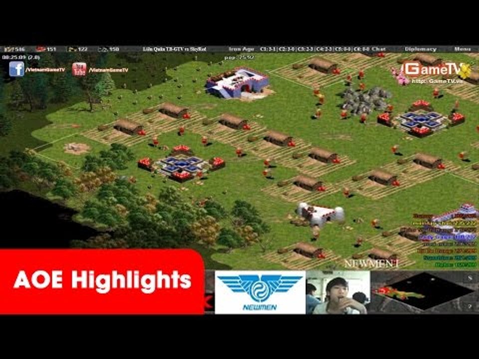 AOE Highlights - Chim Sẻ Đi Nắng cùng liên quân đã có trận quá hay dù quân là tịt không chân chống