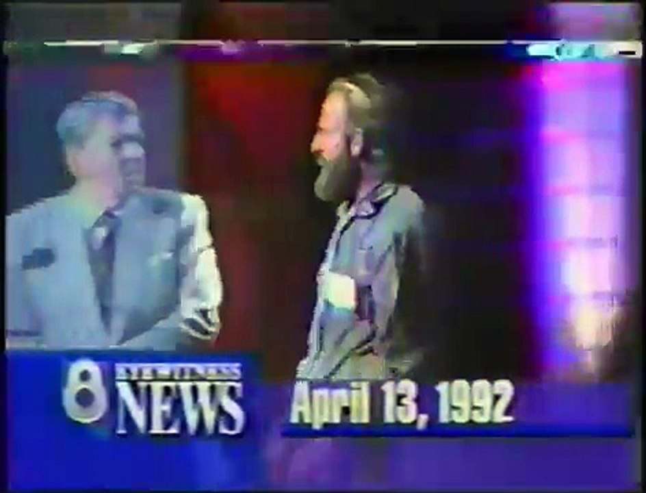 President Reagan Attacked at NAB Convention Las Vegas April 1992 480p