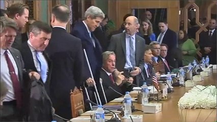 كيري يلتقي نظيره المصري على هامش الحوار الاستراتيجي