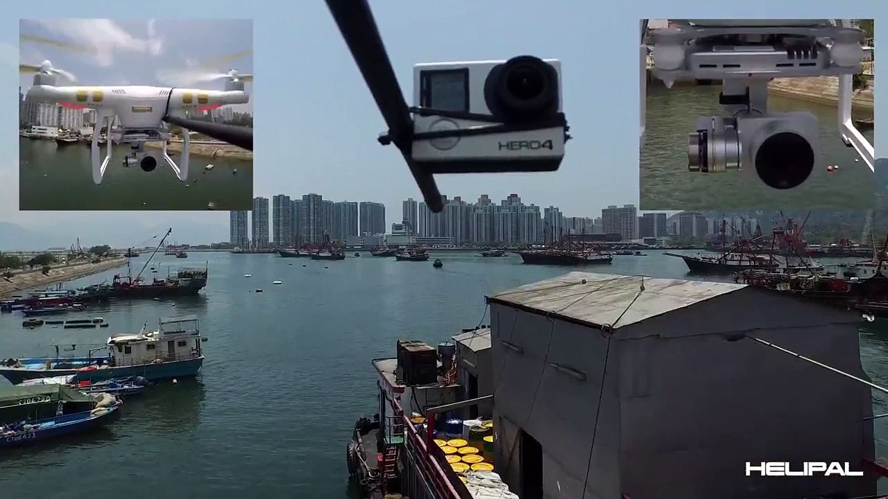 Phantom 3 Professional Gimbal & Camera - HeliPal.com