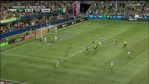 Pedro Morales Free Kick Goal - Vancouver Whitecaps vs Seattle Sounders - MLS 08.01.2015