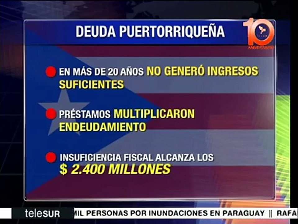 Puerto Rico orígenes de su debacle económica