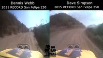 HEAD to HEAD - RECORD Ensenada San Felipe 250 - 2011 vs 2015 ROUND UNO