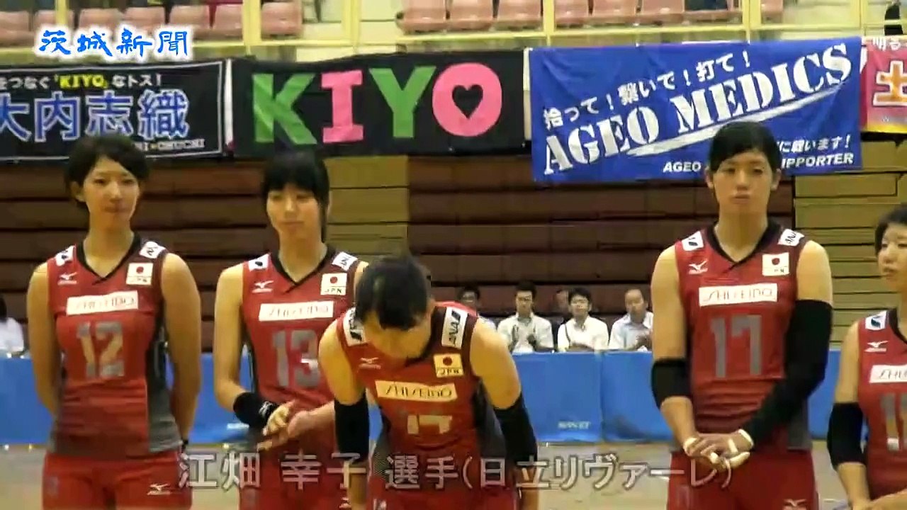 バレー全日本女子代表が練習を公開