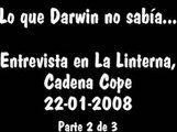 Darwin vs. Diseño Inteligente - La Linterna (Cope) 2/3