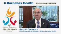 Barnabas Health kicks off the 2014 Special Olympics USA Games