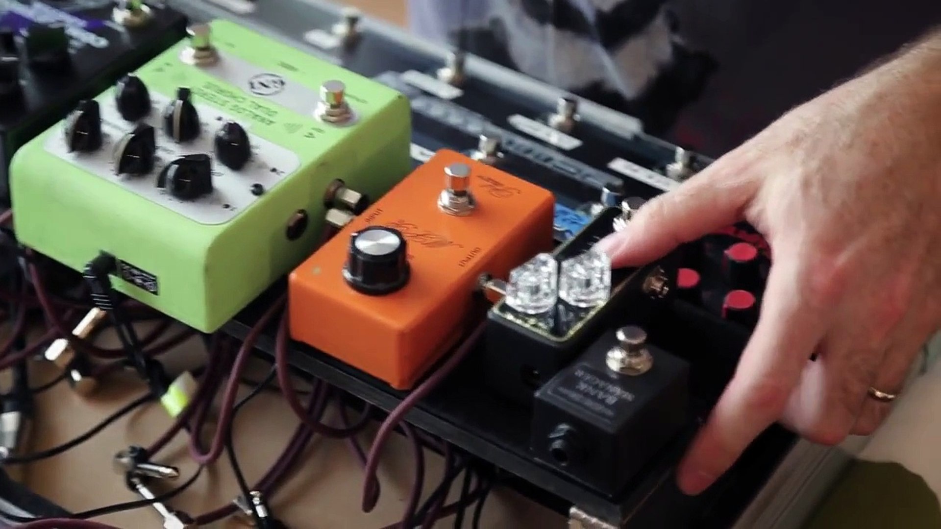 Andy 2024 timmons pedalboard