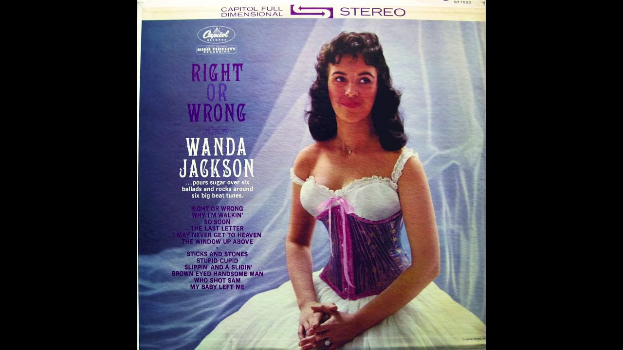 Wanda Jackson - Fujiyama Mama (stereo)
