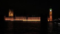 Big Ben and the Houses of Parliament switching off for WWF's Earth Hour