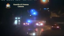 Catania - Per sfuggire alla polizia guida tir contromano