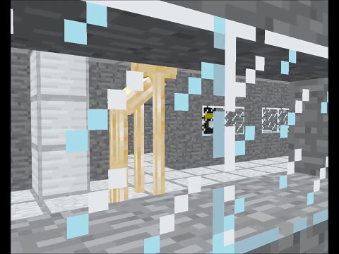 Minecraft SCP Containment Breach SCP-096 scene (Minecraft animation)
