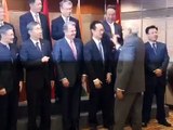 PM Modi meets the Chinese CEOs in Shanghai