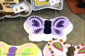 How to Make and Decorate a Butterfly Cake with Wilton