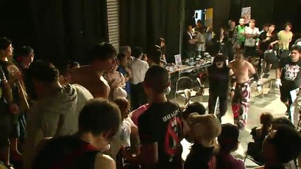 Takashi Sasaki & GENTARO (c) vs. Kenji Fukimoto & Minoru Fujita (FREEDOMS)