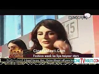 Fashion Week Ke Liye Tayiaar Stars 4th August 2015 CineTvMasti.Com
