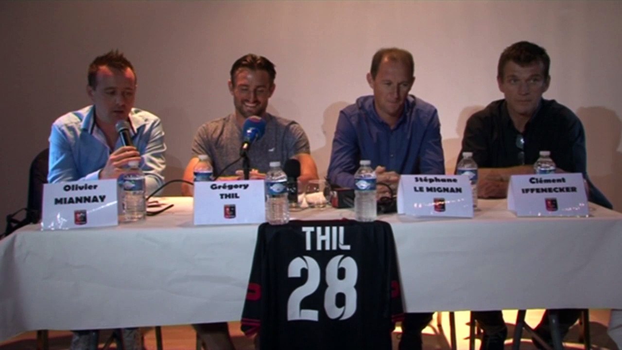 Conférence de presse Grégory THIL