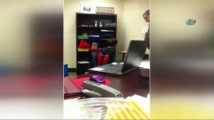 ABD polisi 8 yaşındaki çocuğa kelepçe taktı