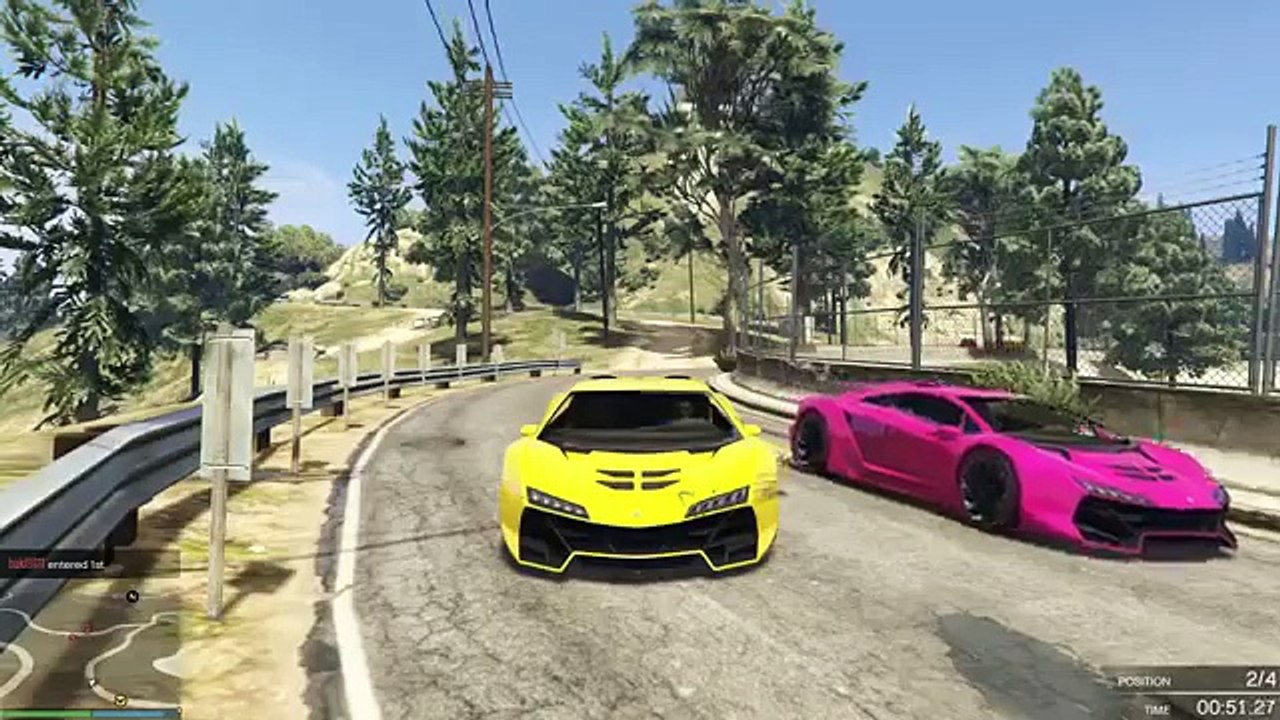 CRAZY BIKE STUNTS, TROLLING SIMON AND FELIX AND THE RACE OF MY LIFE (GTA 5 Online Funny Moments #5)