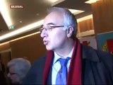 Esad'a tehdit mektubu gönderen Orhan Pamuk protesto edildi