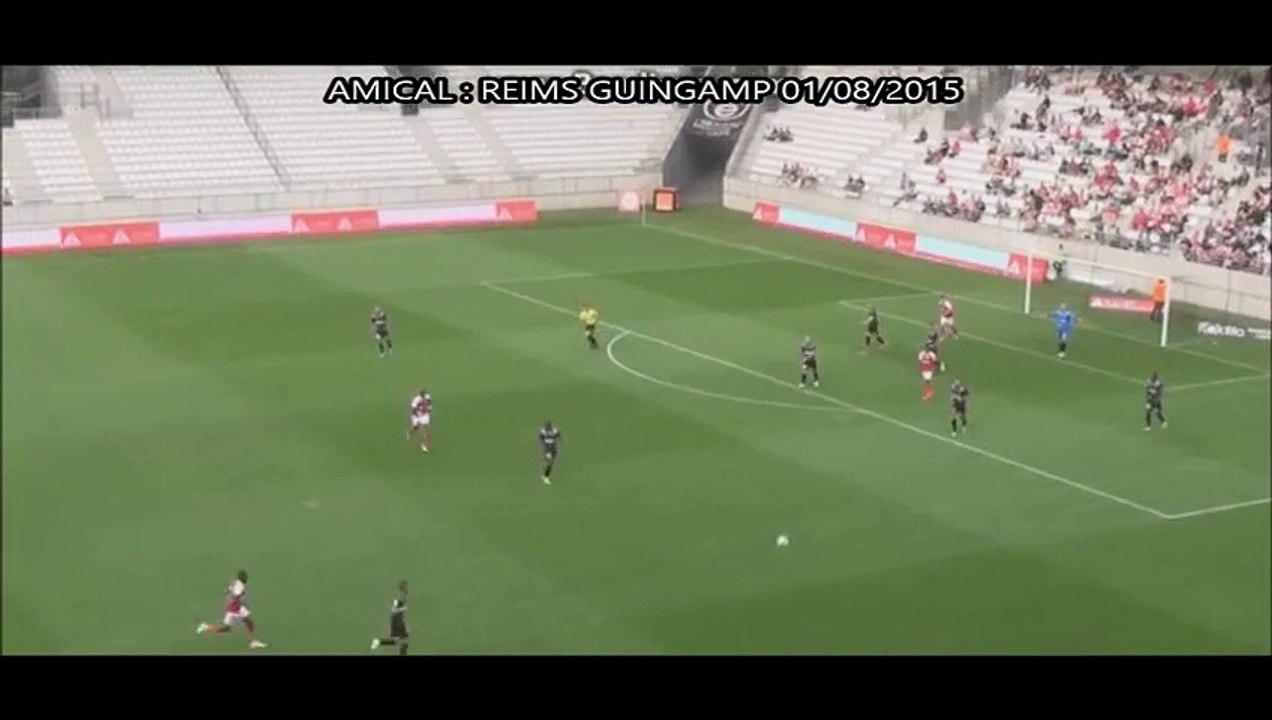 15 AMICAL REIMS GUINGAMP 2-0