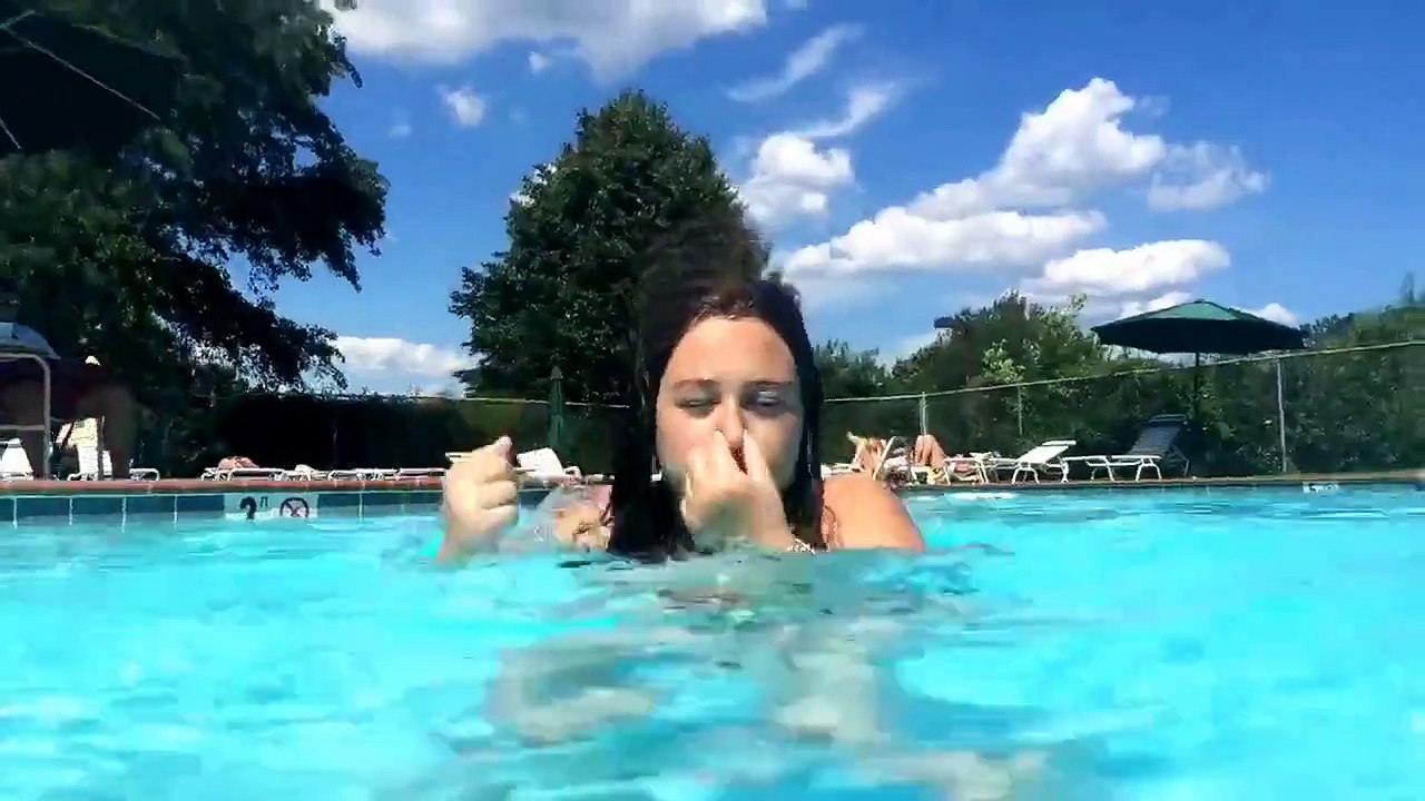 POOL FUN, with kitkat Kylie music by my idol Joey graceffa