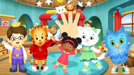 Télécharger la video: Daniel Tigers Neighborhood Finger Family Songs | 2D Cartoon Animation Nursery Rhymes For C