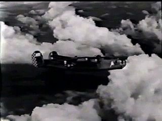 B-24 bombers fly to Burma to attack railroad bridges