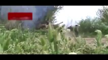 Assad Army and Hezbollah Entering Al Qusayr   FSA Rebels Panic   Syria War