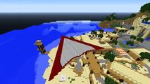 Minecraft Vacation - SURFING AND BUILDING SAND CASTLES!