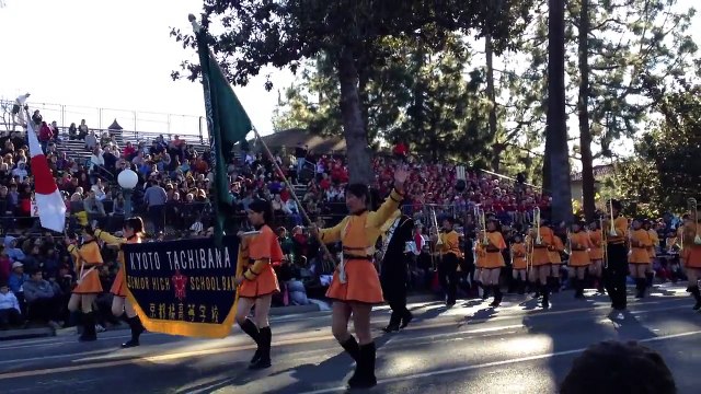 Kyoto Tachibana Senior High School Band - Rose Parade January 2, 2012