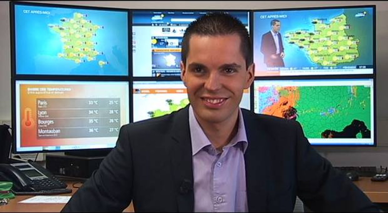 Météo semaine : entre fortes chaleurs et violents orages