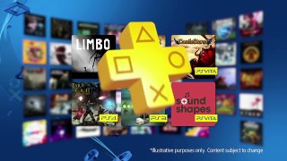 PlayStation Plus - Free Games Trailer (August 2015)