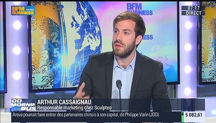 "L'impression 3D est un marché en pleine expansion": Arthur Cassaignau - 03/08