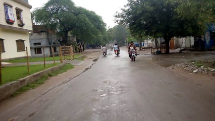 Farooqabad City Beautiful Morning During Rain (Barish)