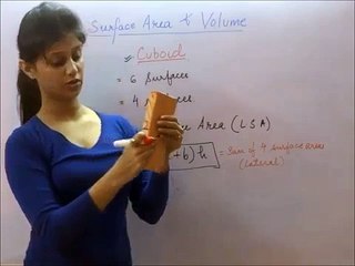 Surface Area and Volume of Cuboid