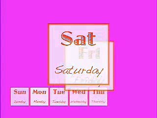 Days of the Week - Read It