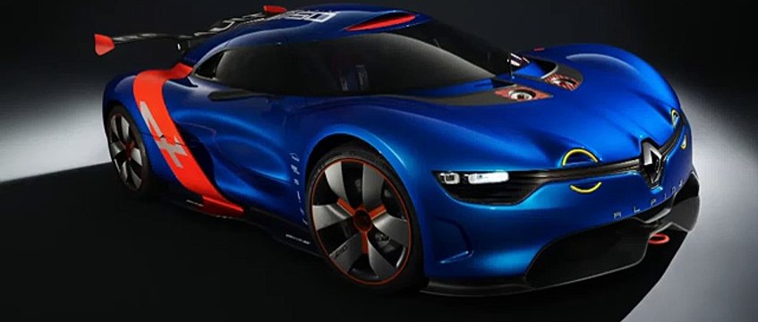 Renault Alpine A 110-50 - concept car Supercar prototype paris motorshow Mondial automobile 2012