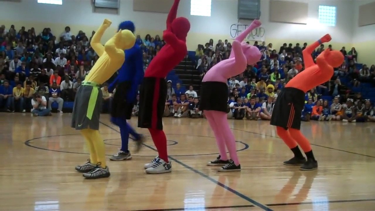 Insane Morphsuit Dance Routine (with crazy flips, wait for the last trick!)
