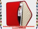 Bouletta Envelope Rot Samsung Galaxy Tab S 10.1 Leder Canvas Tasche H?lle Book Case Cover Sleeve