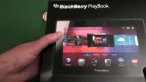 BlackBerry PlayBook Unboxing